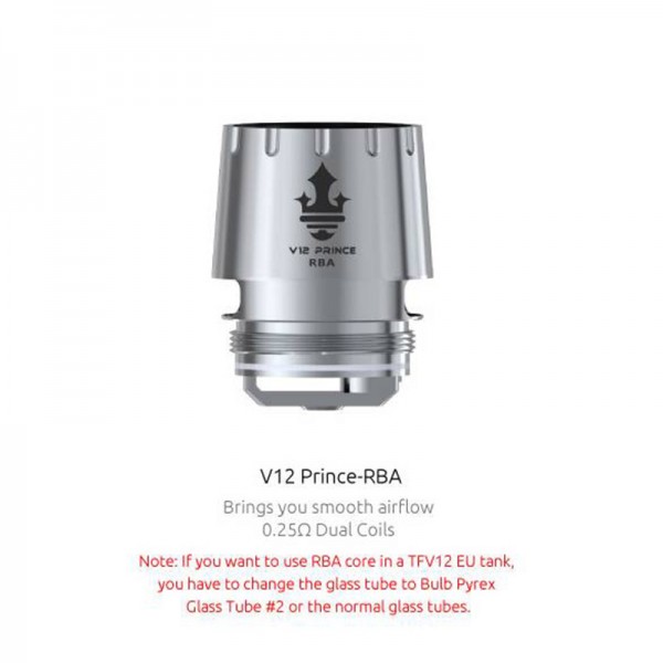 RBA Deck - SMOK TFV12 Prince RBA Coil 0.25ohm